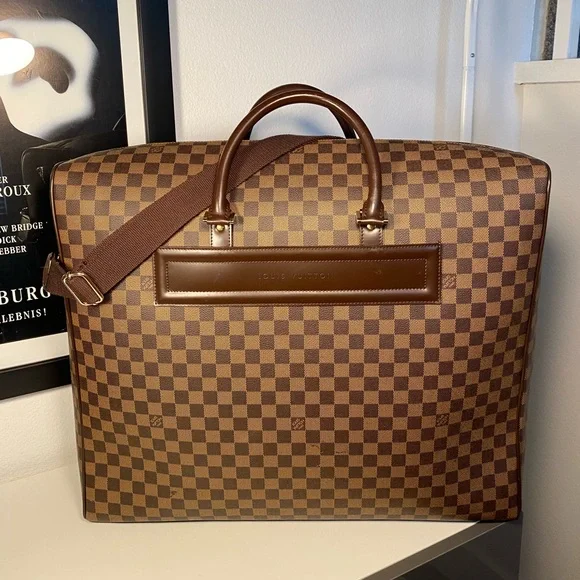 Vintage Louis Vuitton Nolita MM Damier Ebene Travel Bag - Picture 3 of 13